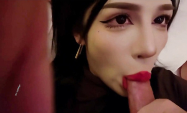 前方高能預警！杭州百萬粉絲頂流極品人造外圍蛇蠍美人TS娘【美杜莎】露臉私拍，可攻可守3P有錢人的性寵物 合集（1）