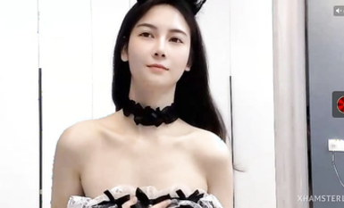 神仙級別，神似江疏影，大美女全脫了，【tiantian_LK】，真是太漂亮了，清純女神看一眼就瘋狂 (3)