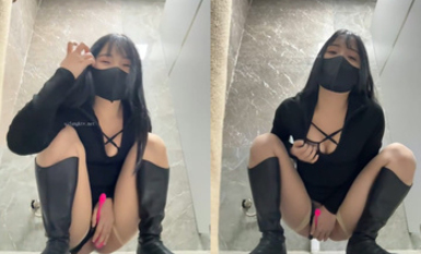 長腿黑絲公廁女神 Asia-Lynn 21小時合集 (28)