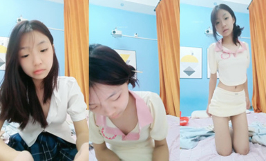 清純系百合主播@茜茜是旺仔小饅頭 尺度福利秀 (2)