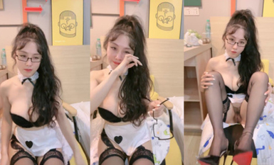 膚白貌美大長腿頂級尤物 一支酸奶 (5)