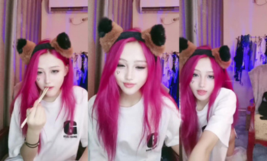 -神仙顏值，【果果有點乖】網紅臉，SM捆綁，滴蠟，自慰 (1)