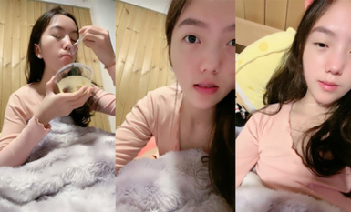 最正宗校花來了【晚兒】超級嫩B，看著好像還是個處女，清秀臉蛋，慢慢就摸出水來了，刺激好看！ (6)