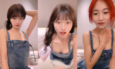 乖巧鄰家高顏值學妹 嗚崽醬 49部合集  (34)