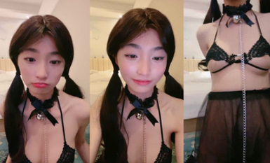 乖巧鄰家高顏值學妹 嗚崽醬 49部合集  (23)