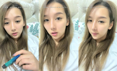 高顏值清純女神 星luck(楊蔥蔥) 50部合集 (32)