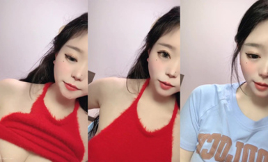 高顏值主播@飯困 尺度福利秀 (2)