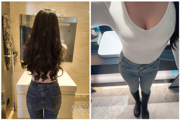 姐弟亂倫KTV強上姐姐後續14-偷跑出來做愛 內射兩次