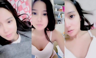 2024年2月新作，【我想吃草莓】，172極品尤物，御姐范風情萬種，這大長腿家中脫光盡情搖擺 (1)