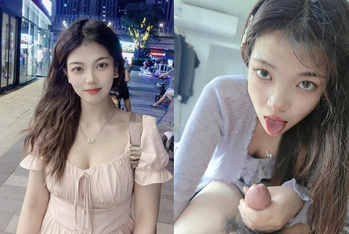 極品白富美女神性愛視頻慘遭男友泄密，一對豪華巨乳讓人羨慕，給男友吃雞吧的表情非常的反差