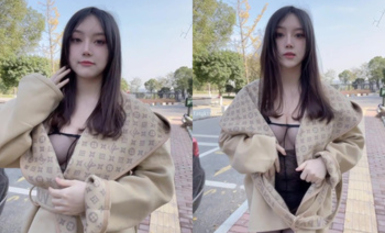 秀人網 模特 寫真 私拍 戶外遙控跳蛋 露出 車內被玩