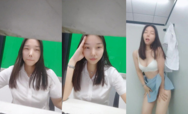 OL主播@陳住氣(李一茶)戴著跳蛋上班摸魚尺度福利秀 (4)