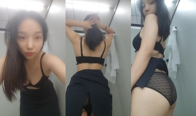 OL主播@陳住氣(李一茶)戴著跳蛋上班摸魚尺度福利秀 (2)