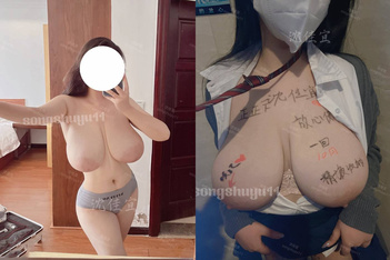 推特罕見波霸女神【林子里的小松鼠-沈佳宜】該說不說的，這倆大肉球不是NBA選手怕是控不住啊