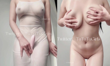 肥臀美鮑巨乳 淘寶內衣模特【I'mNina】最新抖奶自慰2024年最新合集 (2)