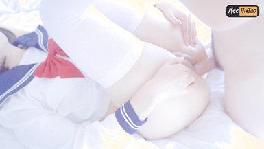 米胡桃(meehutao) 白絲腿子