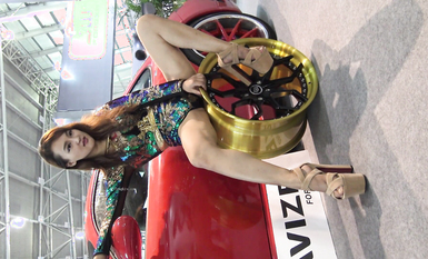 【國內車展】稀缺好貨視覺沖擊 豐乳肥臀、露奶露毛 個個頂級美女3 (4)