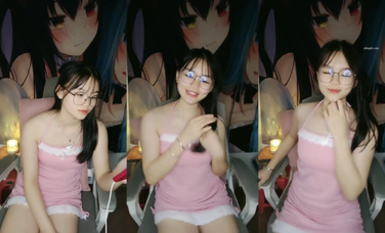 清純粉嫩眼鏡娘@酒窩小妹 尺度福利秀 (13)