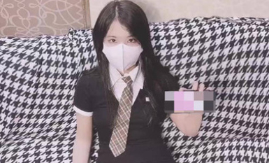 清純可愛鄰家美少女『小敏兒』內射酒店前台小姐姐，包臀裙下開檔黑絲小悶騷型小可愛，超反差小浪蹄子