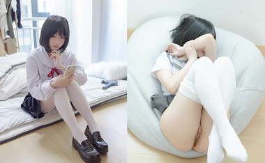 森蘿財團萬狼求購！合法治癒系清純小妹【小櫻】萬元定製，無毛美鮑，學生服露出，紫薇，秀玉足，原版4K畫質