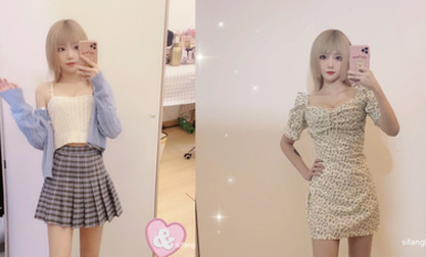 強烈推薦，不做萬人追女神，卻要做金主母狗，推特大美女【小蘇蘇】激情福利，揉奶二指禪紫薇特寫鏡頭 (8)