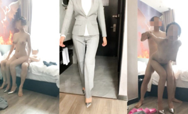 天花板級約炮大神『Adeless2』-為了業績也是拼了，最後艹的白漿都出來了