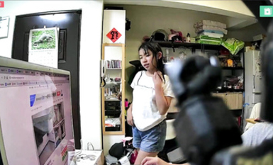 2024-05-07_臺北家庭監控_[全裸]_姐姐洗完澡換妹妹