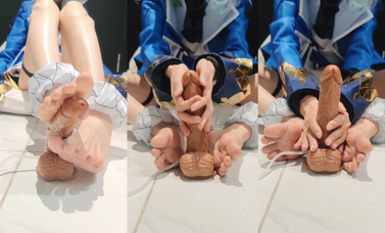 推特小琪琪文文 原神 水神 芙寧娜 模擬足交