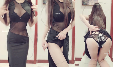 麻酥酥喲 ‎2021.0‎2‎.‎24 深黑長裙