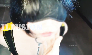 八月【重磅福利】SM大神ILLUSION 調教COS女奴福利集，各種性虐蘿莉美少女，屁股都拍紅再操 (24)