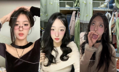 #反差 抖音擁有10多萬粉絲的網紅 #灌湯飽飽 千元定製全裸露點福利視頻1