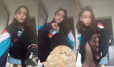 高顏值絲足御姐@豆滿月 辱罵榨精作合集 (17)