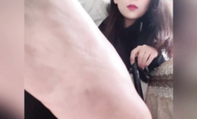 高顏值絲足御姐@豆滿月 辱罵榨精作合集 (15)