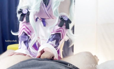 足控博主【yaorenneko】夢見月瑞希+大黑塔+白絲+黑絲_2