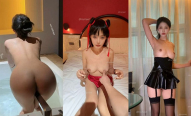 【2025年新流】明星級顏值，露臉女神【MYMPET】最新付費福利，優質性癮情侶，調教裸舞啪啪 (2)