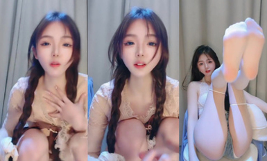 2025年3月最新，抖音網紅女神下海【小饞貓】好美啊，絕對讓你一眼愛上，真是個超級反差的極品尤物，嫩的很全脫 (5)