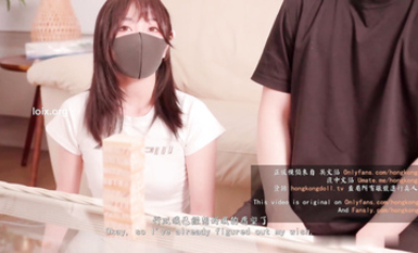 【HongKongDoll玩偶姐姐】情人節特輯 前男友篇 積木游戲輸光赤裸身體 粉穴呈現濕潤夾擊