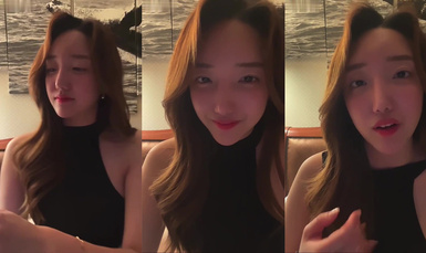 【大韓公司空姐下海流出】175美乳超模身材，勒逼裝緊身服全裸自慰