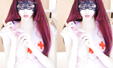 網易CC騷主播【白妖妖】土豪萬元定製騷舞。大膽露逼，道具自慰 (12)