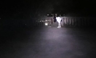 露天陽台日式單腿吊縛 TK數據線鞭打電擊 戶外繩褲手銬 最高數值電擊警告 高清3K版 [ (2)