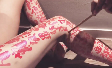 曾經紅極一時的網紅反差婊【王竹子】私拍視圖，個人SM經驗給字母圈新人答疑解惑SM教學福利 (10)