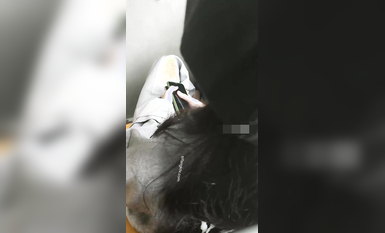 【色膽包天 頂臀系列】爆頭：爆頭在校美女