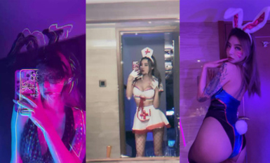 抖音130萬粉絲大美女 溫甜甜DJTiya微密圈視頻福利合集