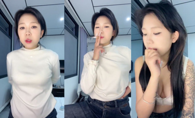 微胖學生妹【欣欣啦啦啦】道具自慰 69互舔 狗鏈 啪啪狂干 (2)