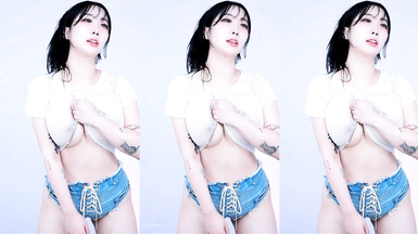 韓國巨乳舞姬@yso1004 濕身裸舞合集 (93)