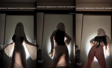 藝校活潑露臉美女【玉米yum_707】最新VIP長視頻作品，刮陰毛玩具紫薇+萬聖節限定 (1)