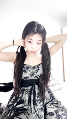 【濕濕】絕頂長腿騷母狗狗鏈舔內褲高跟鞋插逼 (32)