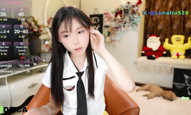 ST[luna_liu520]高顏值美腳小姐姐超清60幀錄播合集 (7)