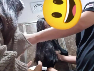 韓國大叔車上樓道天台口交秘境：清純學生妹的熱情一吻，揭露空間里的激情狂潮 (8)