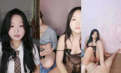 【零零後小姑涼】兩個非常可愛的小女孩，收費房狂插_1